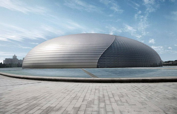 Photo:  National Theater in Beijing